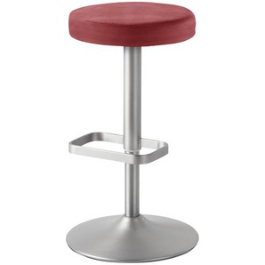 Barhocker  MyDivo ¦ rot ¦ Maße (cm): B: 44 T: 44.0