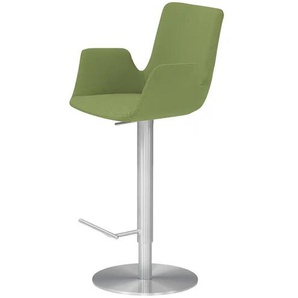 Barhocker MyHelios ¦ grün ¦ Maße (cm): B: 52 T: 35.0