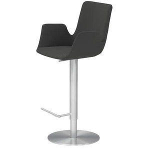 Barhocker  MyHelios ¦ schwarz ¦ Maße (cm): B: 52 T: 35.0