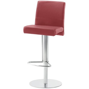 Barhocker  MyKleo ¦ rot ¦ Maße (cm): B: 42 T: 49.0