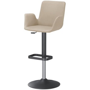 Barhocker  MyTina ¦ beige ¦ Maße (cm): B: 52 T: 47.0