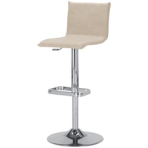 Barhocker  MyTina ¦ beige ¦ Maße (cm): B: 44 T: 38.0