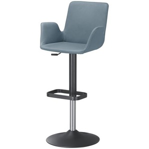 Barhocker  MyTina ¦ blau ¦ Maße (cm): B: 52 T: 47.0