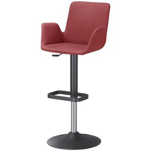 Barhocker  MyTina ¦ rot ¦ Maße (cm): B: 52 T: 47.0