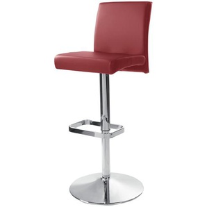 Barhocker  MyTina ¦ rot ¦ Maße (cm): B: 44 T: 38.0