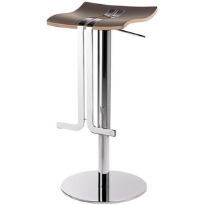 Barhocker myWAVE II 39 x 58 x 34cm Mokka
