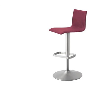 Barhocker - rot - Materialmix - 44 cm - cm 38,0 | Möbel Kraft