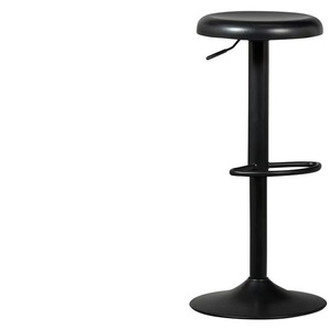 Barhocker   ¦ schwarz ¦ Maße (cm): B: 39 H: 81