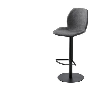 Barhocker - schwarz - Materialmix - 46 cm - cm 50,0 | Möbel Kraft