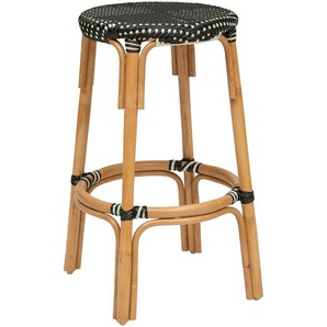 Barhocker Trecia Rattan, weiß