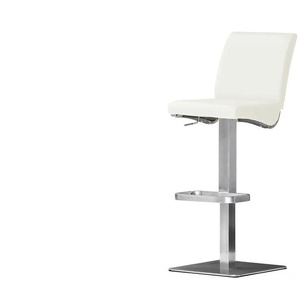 Barhocker  Vittoria ¦ weiß ¦ Maße (cm): B: 40 H: 87 T: 50.0