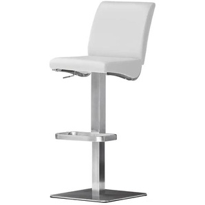 Barhocker  Vittoria ¦ weiß ¦ Maße (cm): B: 40 H: 87 T: 50.0