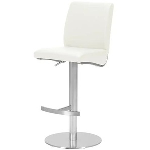 Barhocker  Vittoria ¦ weiß ¦ Maße (cm): B: 42 H: 87 T: 50.0