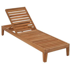 Barlow Sonnenliege Capri Basic - aus Teakholz