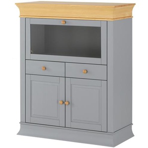 Barschrank  Bornholm ¦ grau ¦ Maße (cm): B: 99,5 H: 120 T: 44.5