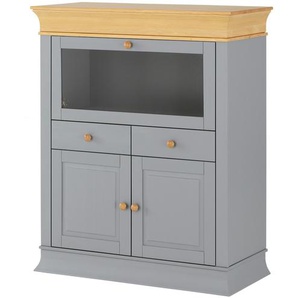 Barschrank  Bornholm ¦ grau ¦ Maße (cm): B: 99,5 H: 120 T: 44,5