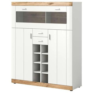 Barschrank  Lerici ¦ weiß ¦ Maße (cm): B: 117 H: 140