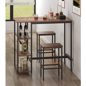 Barset Velaux 3-teilig Braun