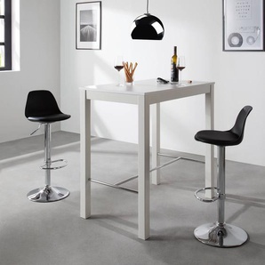 Barstuhl Batya (2er-Set) 39 x 83 x 40cm Schwarz
