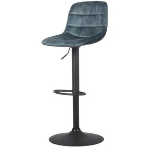 Barstuhl  Cameron ¦ blau ¦ Maße (cm): B: 50 H: 110 T: 45.0