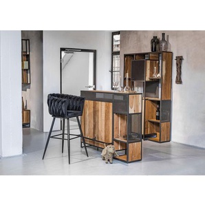 Barstuhl Feltham 55 x 106 x 53cm Schwarz