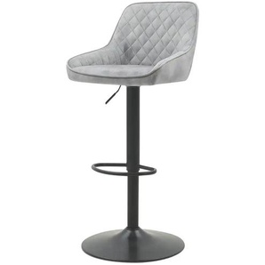 Barstuhl - grau - Materialmix - 52,5 cm - 105 cm - cm 48,5 | Möbel Kraft