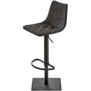 Barstuhl myTOBY II 43 x 85 x 50cm Schwarz