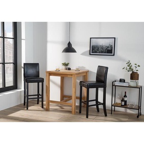Barstuhl Nello (2er-Set) 43 x 109 x 54cm Braun