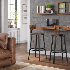 Barstuhl Paoli (2er-Set) 54 x 99 x 54cm