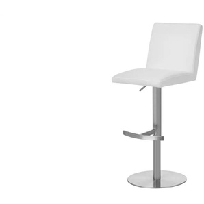 Barstuhl - weiß - Materialmix - 42 cm - 85 cm - cm 52,0 | Möbel Kraft