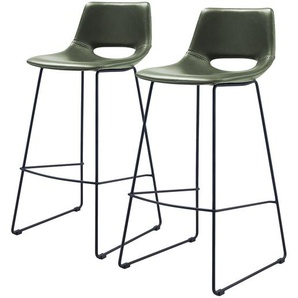 Tabouret de Bar Barhocker 2er Set GRÜN/GREEN Bar Stool Barstuhl DH0045 