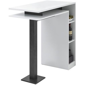 Bartisch Baulay 108 x 103 x 50cm Weiß
