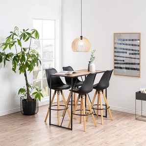 Bartisch I 120 x 105 x 60cm Braun/Wildeiche Dekor