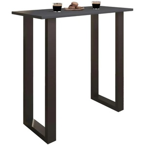 Bartisch - grau - Materialmix - 110 cm - 102 cm | Möbel Kraft
