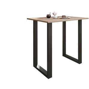 Bartisch - holzfarben - Materialmix - 110 cm - 102 cm | Möbel Kraft