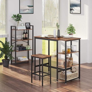 Bartisch Velaux 109 x 100 x 60cm Braun