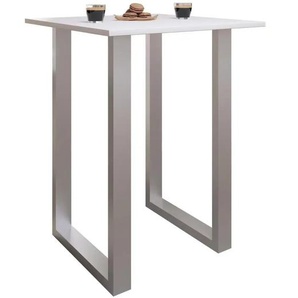 Bartisch  Xona ¦ weiß ¦ Maße (cm): B: 80 H: 102