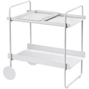 Barwagen A-Cocktail Trolley Zone Denmark soft grey grau, 66.4x60.6x40.5 cm