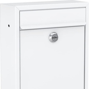 Basi Briefkasten BK 100M weiß matt 32 x 21.5 x 8.2 cm GLO763160862