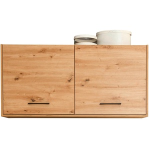 Hängeschrank BASIC BY BALCULINA Seattle Schränke Gr. B/H/T: 123 cm x 60 cm x 33 cm, 2 St., braun (artisan eiche) Hängeschränke