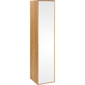 BASIC by Balculina Hängeschrank Yukon, Badezimmerschrank BxTxH 35x150x35 (1-St) Breite 35 cm, Softlclose, Spiegeltür