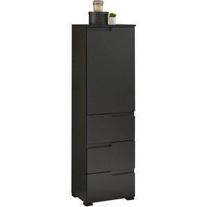 BASIC by Balculina Midischrank Spice, Badezimmerschrank BxTxH 40x134x32 cm (1-St) Breite 40 cm, Griffmulden