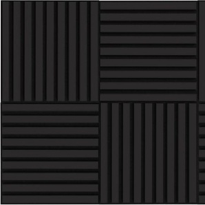 BASIC by Balculina Wandboard Deko, 6-tlg., Im 6er-Set, B/T je 40x40 cm, verschönert Räume und Wände