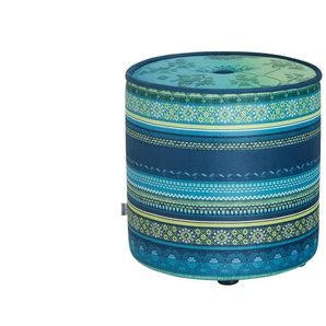 bassetti by SCHRÖNO Pouf Tinetto - blau - Materialmix - 44 cm - 43.0 | Möbel Kraft