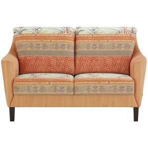 bassetti by SCHRÖNO Sofa  Ancona ¦ orange ¦ Maße (cm): B: 148 H: 90 T: 92