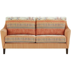 bassetti by SCHRÖNO Sofa  Ancona ¦ orange ¦ Maße (cm): B: 188 H: 90 T: 92.0