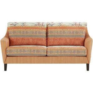 bassetti by SCHRÖNO Sofa  Ancona ¦ orange ¦ Maße (cm): B: 188 H: 90 T: 92