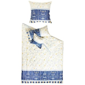 bassetti Grandfoulard OPLONTIS V9 Kissenbezug - blau - 40x80 cm