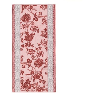 Bassetti Handtuch Genova, Rot, Textil, 50x100 cm, Badtextilien, Handtücher