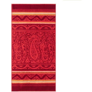 Bassetti Handtuch Imperia, Rot, Textil, 50x100 cm, Badtextilien, Handtücher